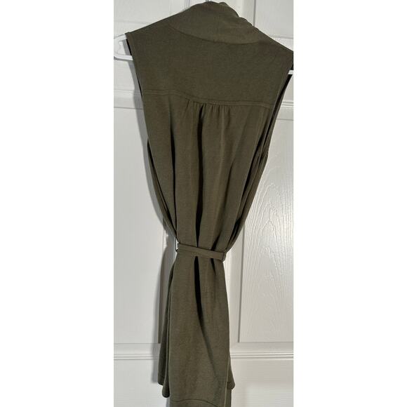 Banana Republic Belted Open Front Cardigan Vest - Picture 5 of 5